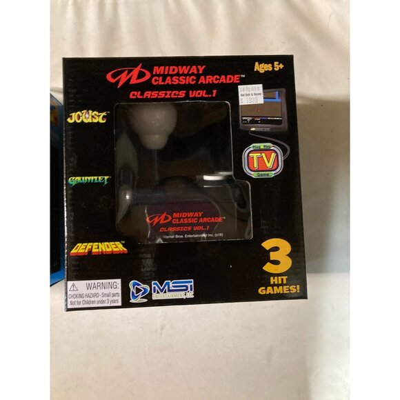 Ms. Pacman Gaming System & Midway Classic Arcade  Lot 2 New In Box - Picture 6 of 7